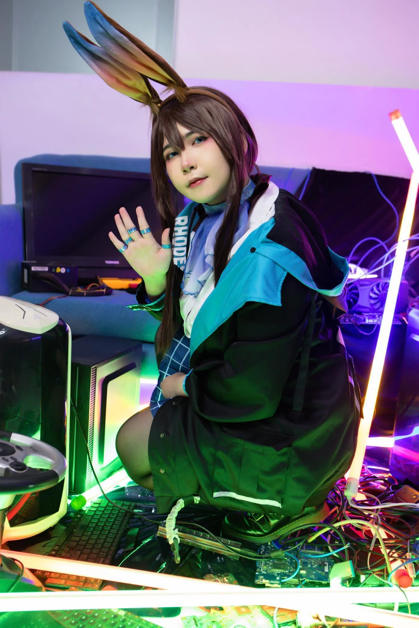 Uy Uy – NO.23 Amiya Arknights [80P]插图3